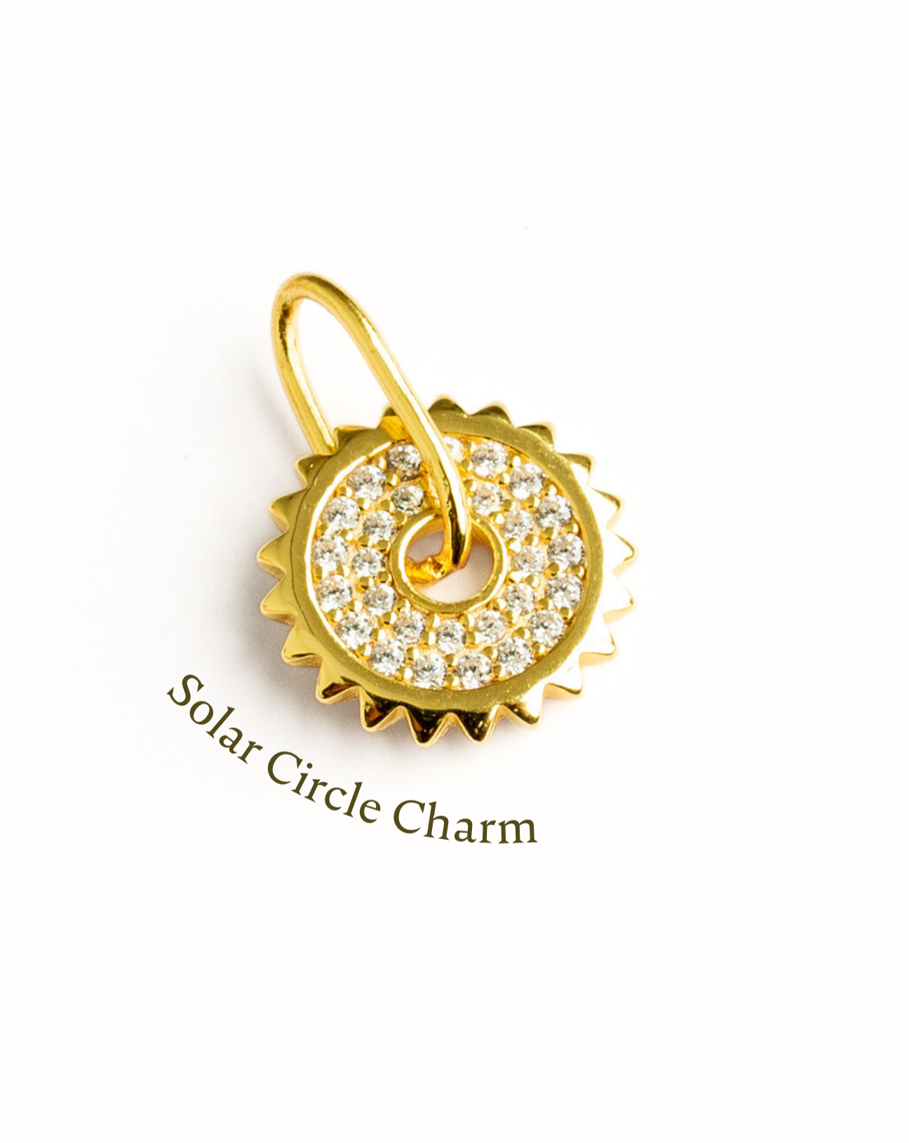 Rolo Chain Bracelet Mix Solar Charm (GOLD)