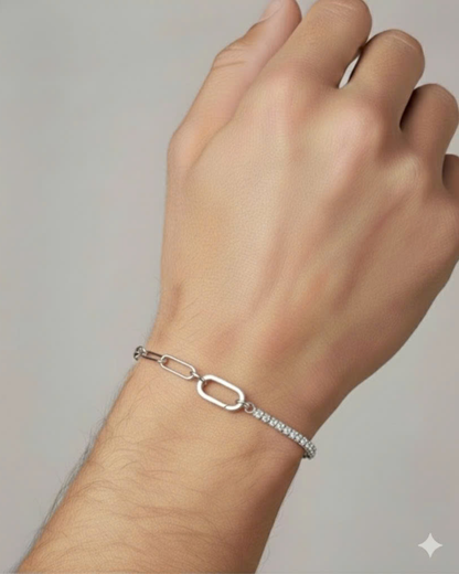 SILVER ALICIA BRACELET