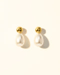 BOLD PEARL STUD EARRINGS