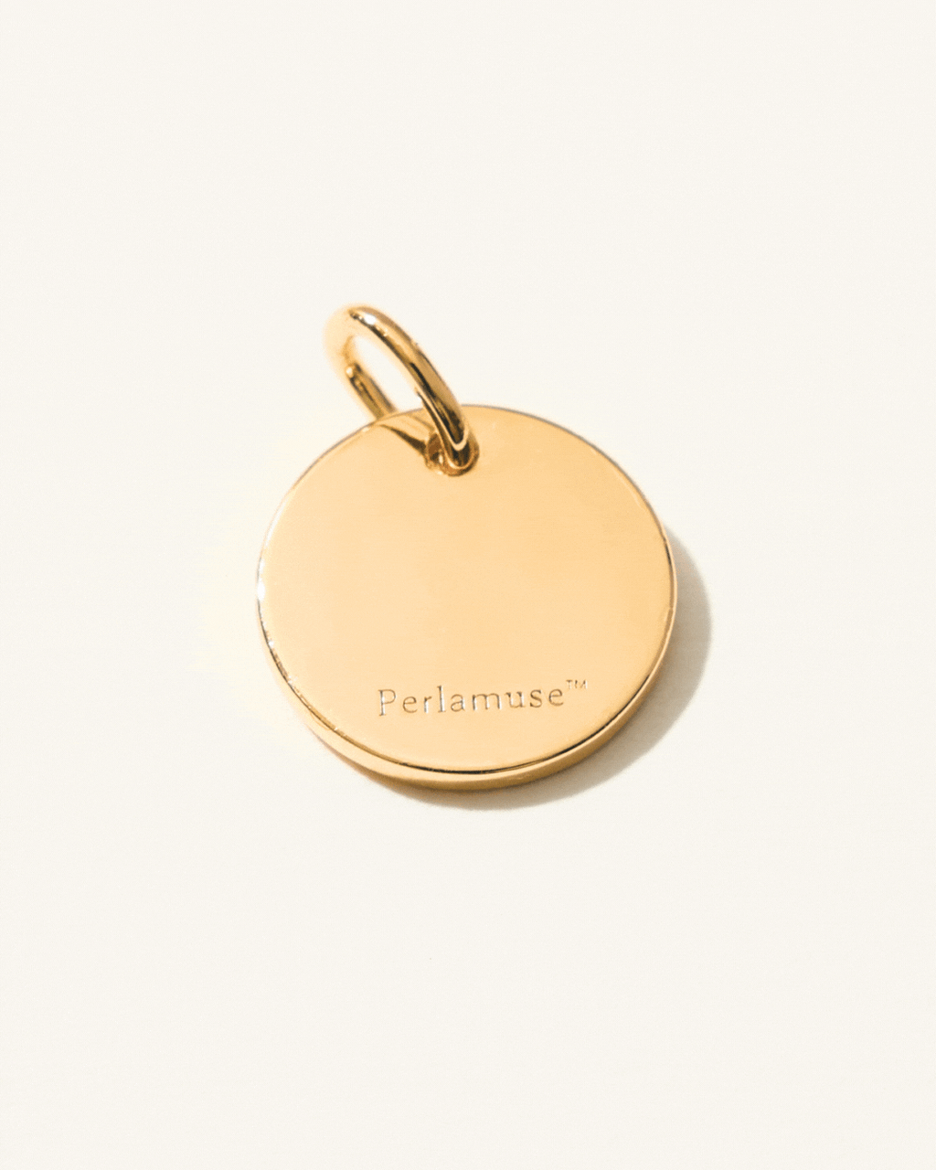 ENGRAVED INITIAL PENDANT NECKLACE