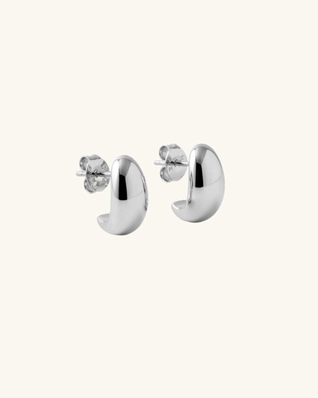 WATER DROP STUD EARRINGS