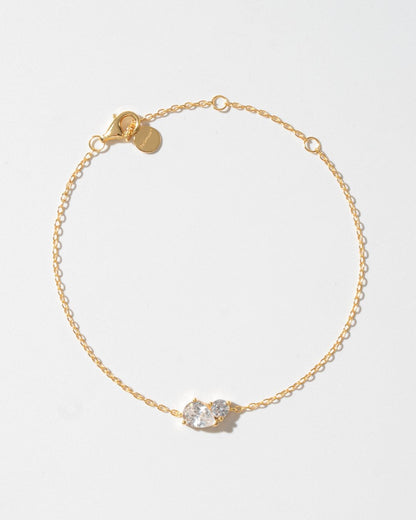 HARMONY 2-STONE BRACELET