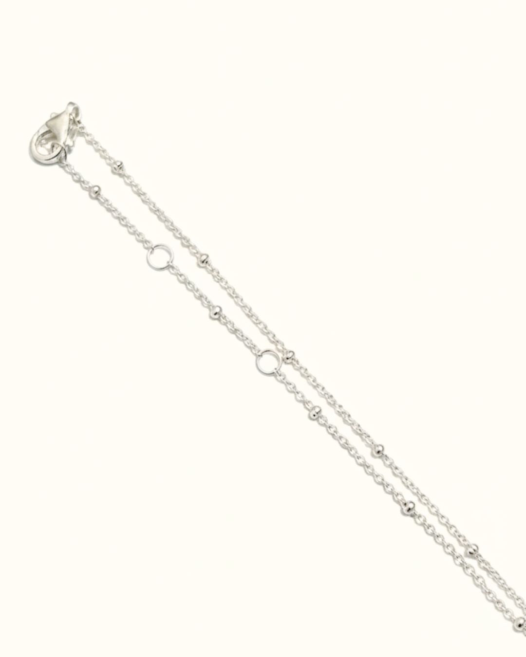 SILVER SATELLITE BRACELET