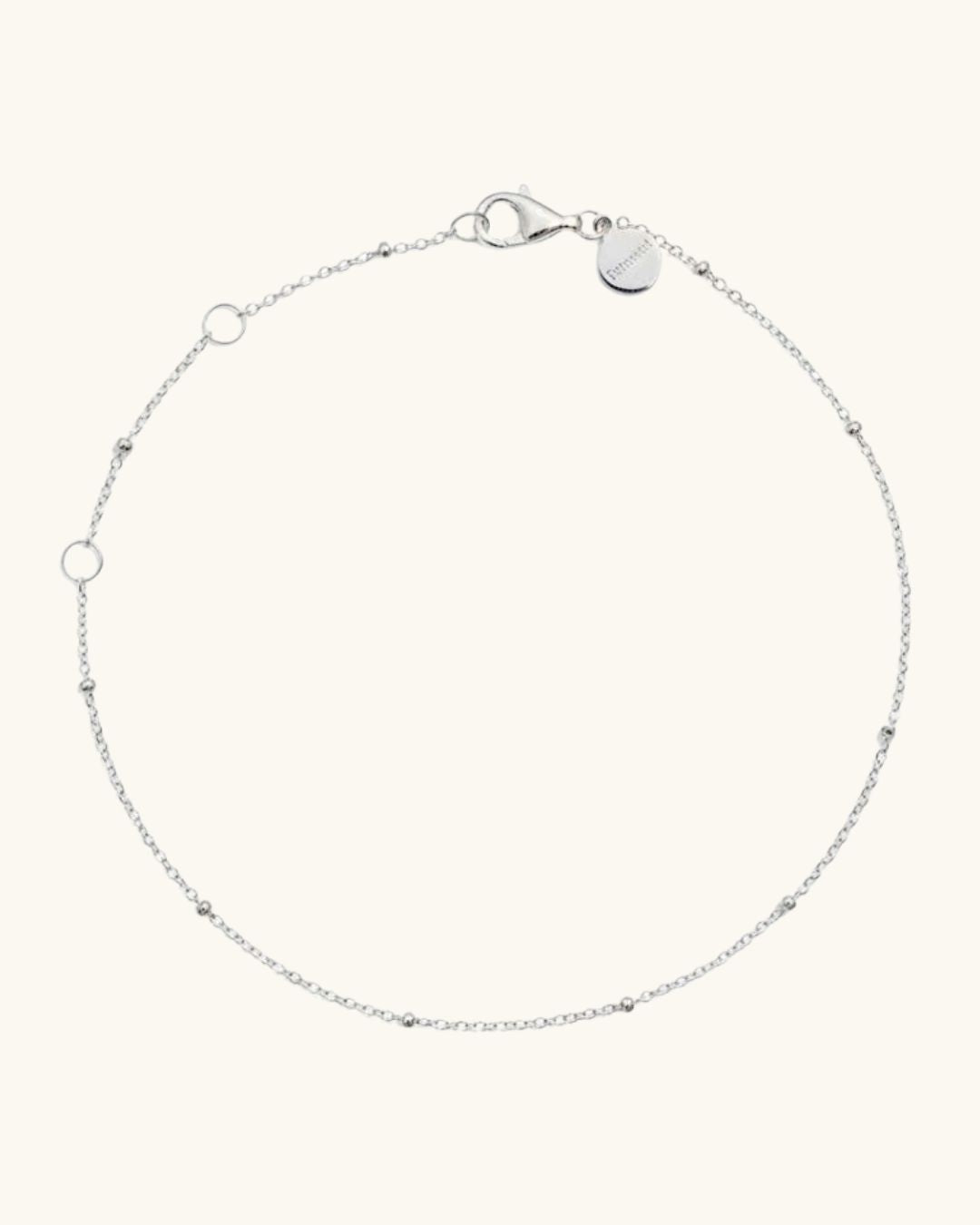 SILVER SATELLITE BRACELET