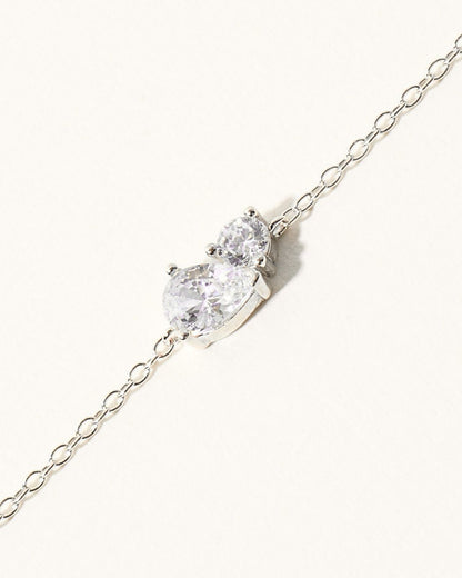 HARMONY 2-STONE NECKLACE