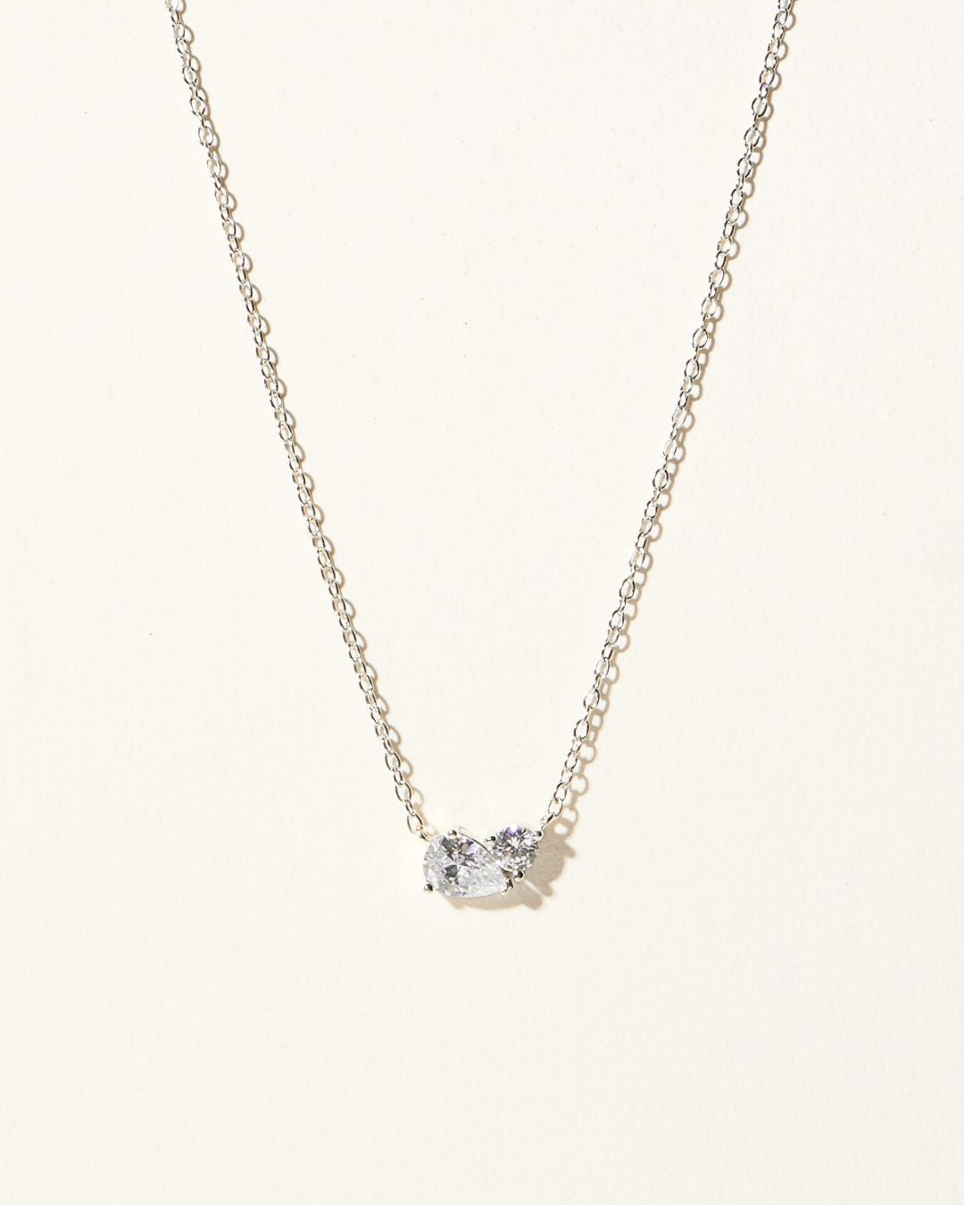 HARMONY 2-STONE NECKLACE