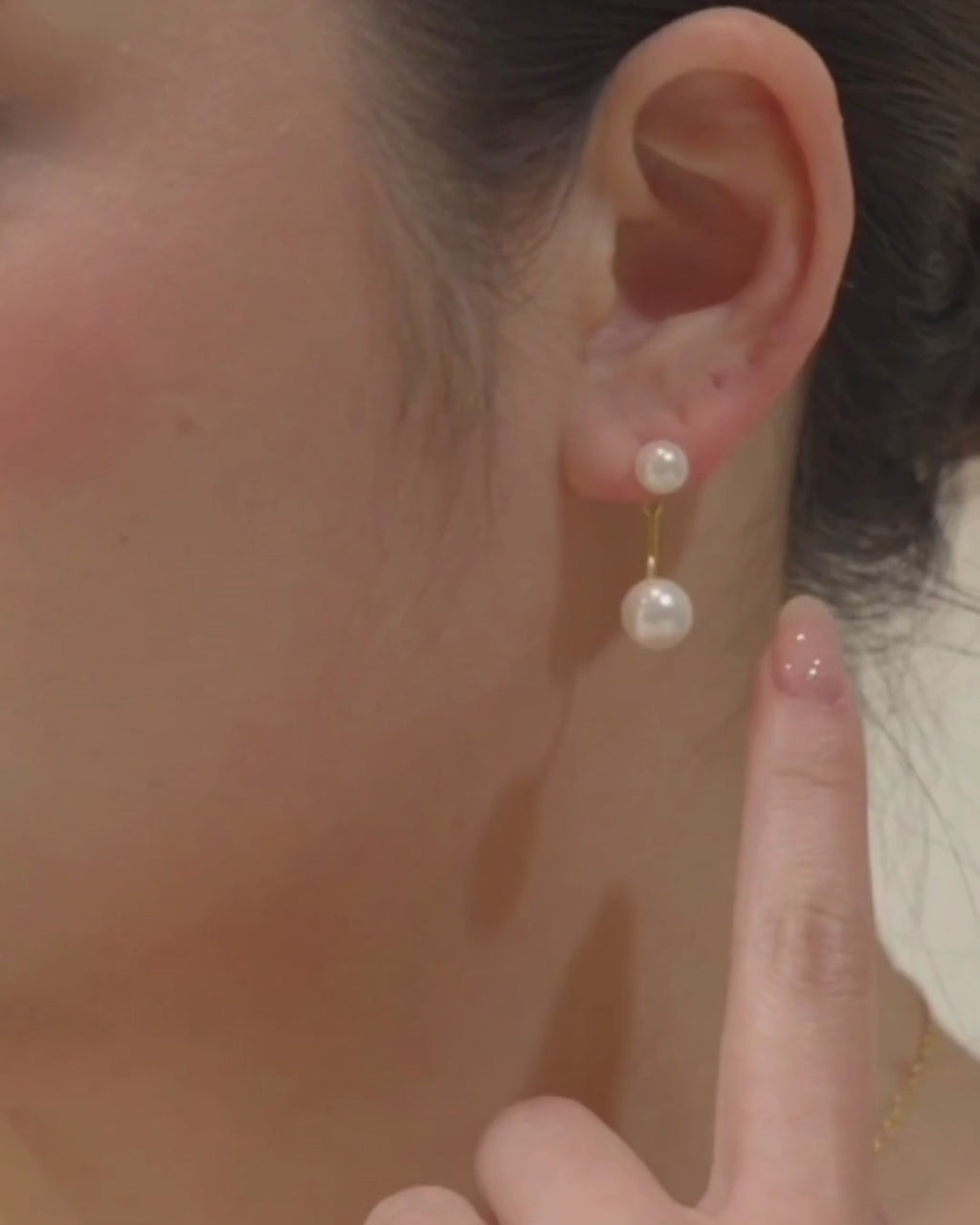 IVY PEARL DANGLE EARRINGS