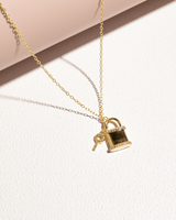 Romantic Lock & Key Necklace