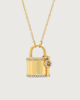 Romantic Lock & Key Necklace